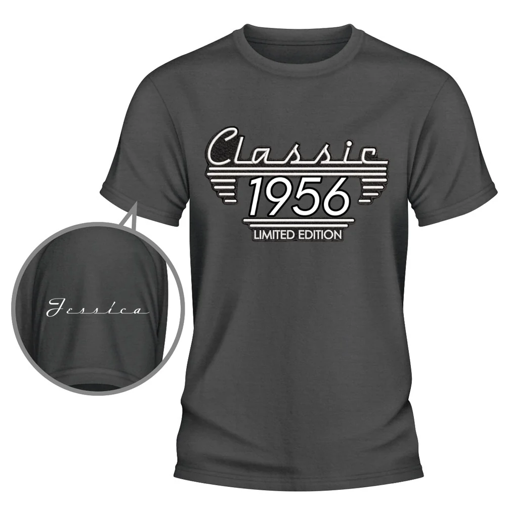 Classic Edition - Personalized Custom Shirt With Design On Sleeve - Image 11