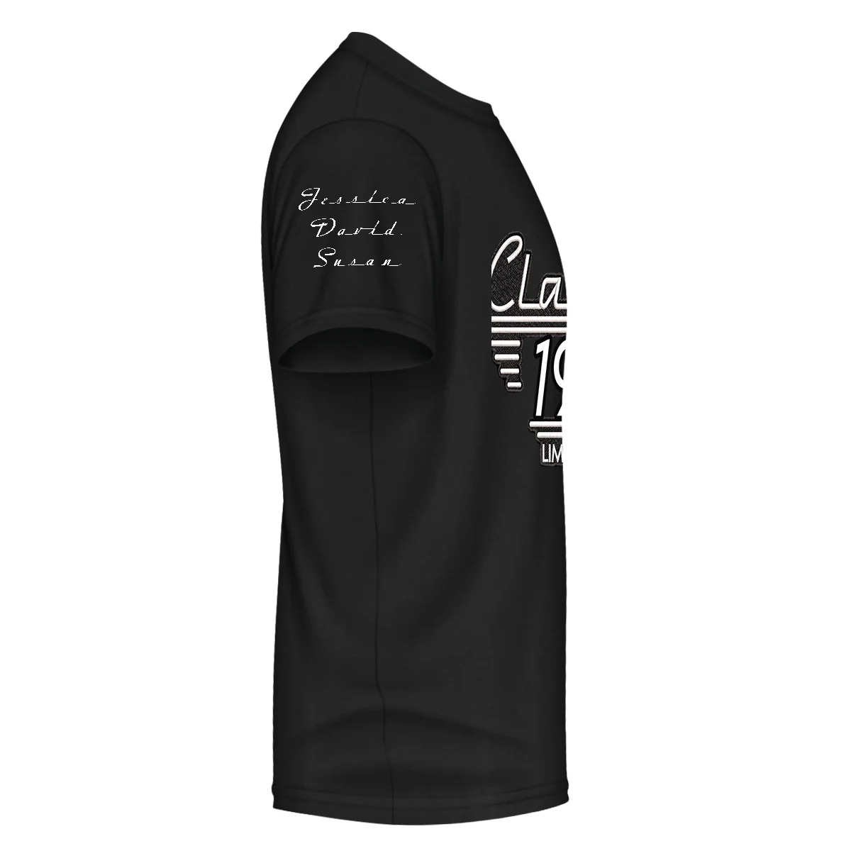 Classic Edition - Personalized Custom Shirt With Design On Sleeve - Image 2