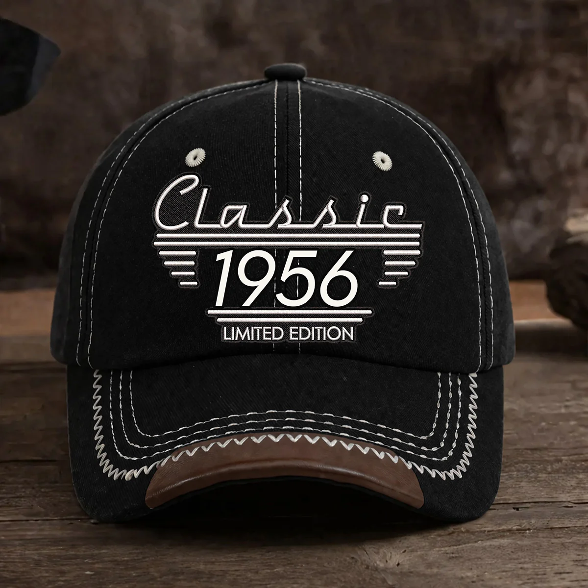 Classic Edition - Personalized Custom Vintage Soft Baseball Cap - Image 2