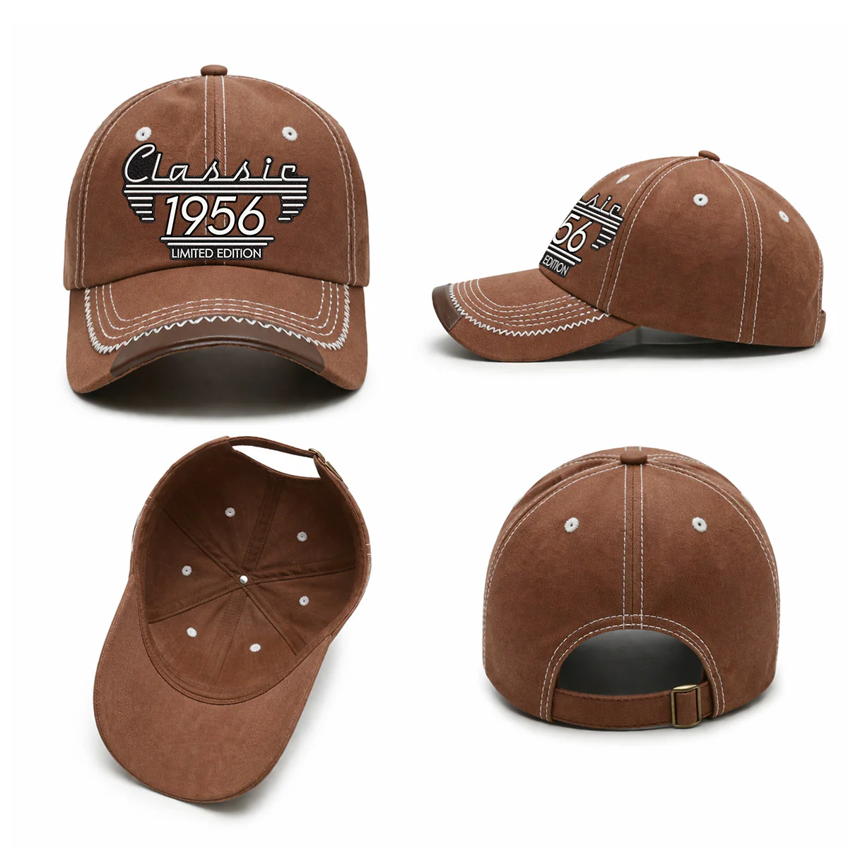 Classic Edition - Personalized Custom Vintage Soft Baseball Cap - Image 6