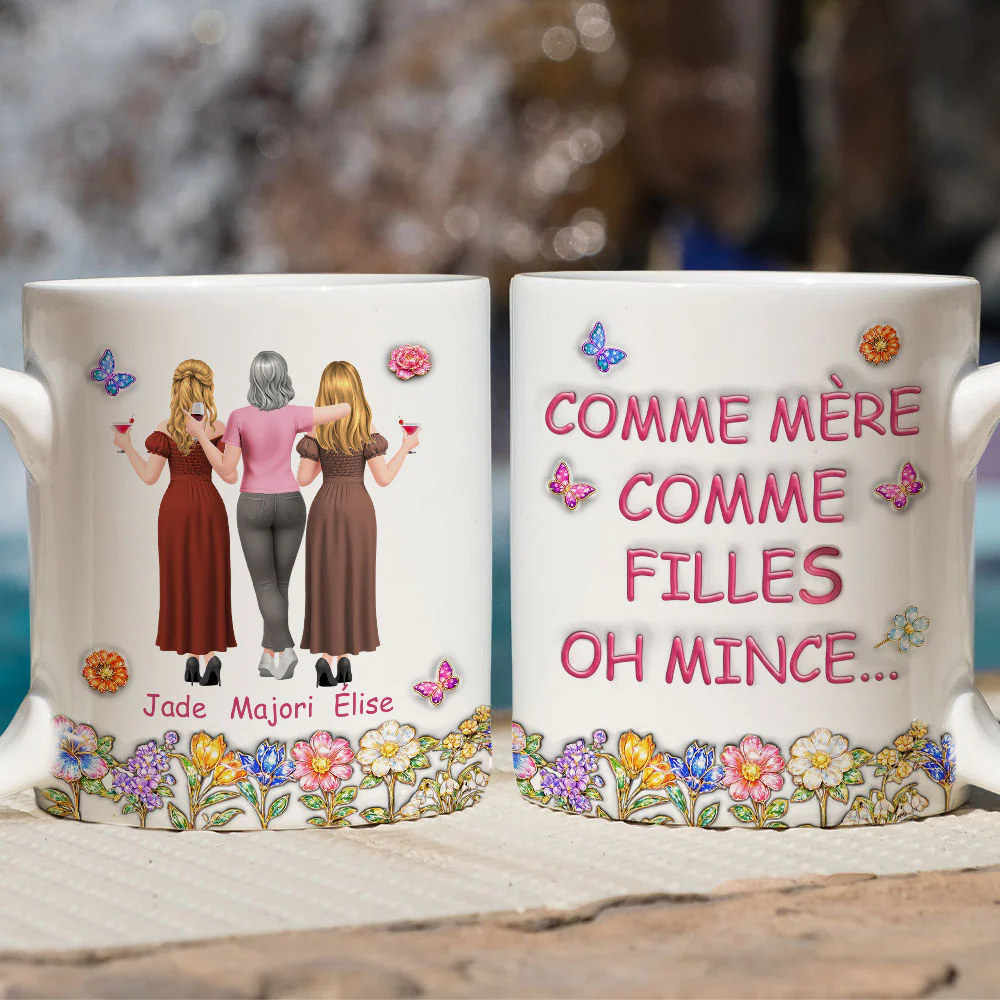 Comme Toi Comme Moi - Mug Personnalisé avec Effet 3D - Image 4