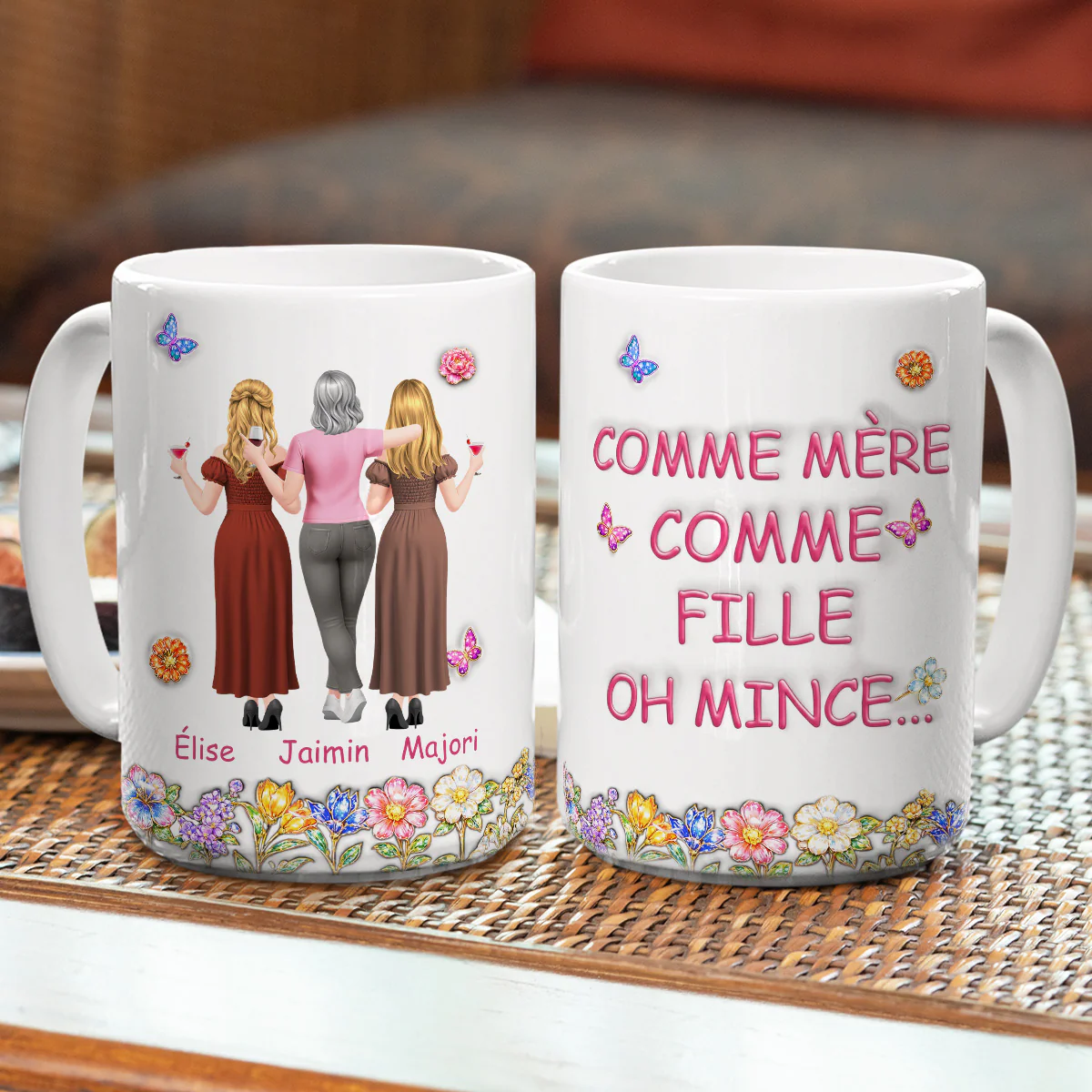Comme Toi Comme Moi - Mug Personnalisé avec Effet 3D - Image 5