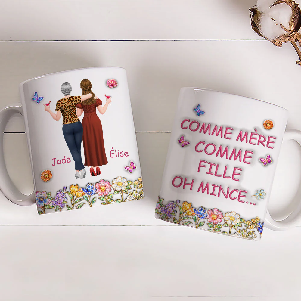 Comme Toi Comme Moi - Mug Personnalisé avec Effet 3D - Image 6