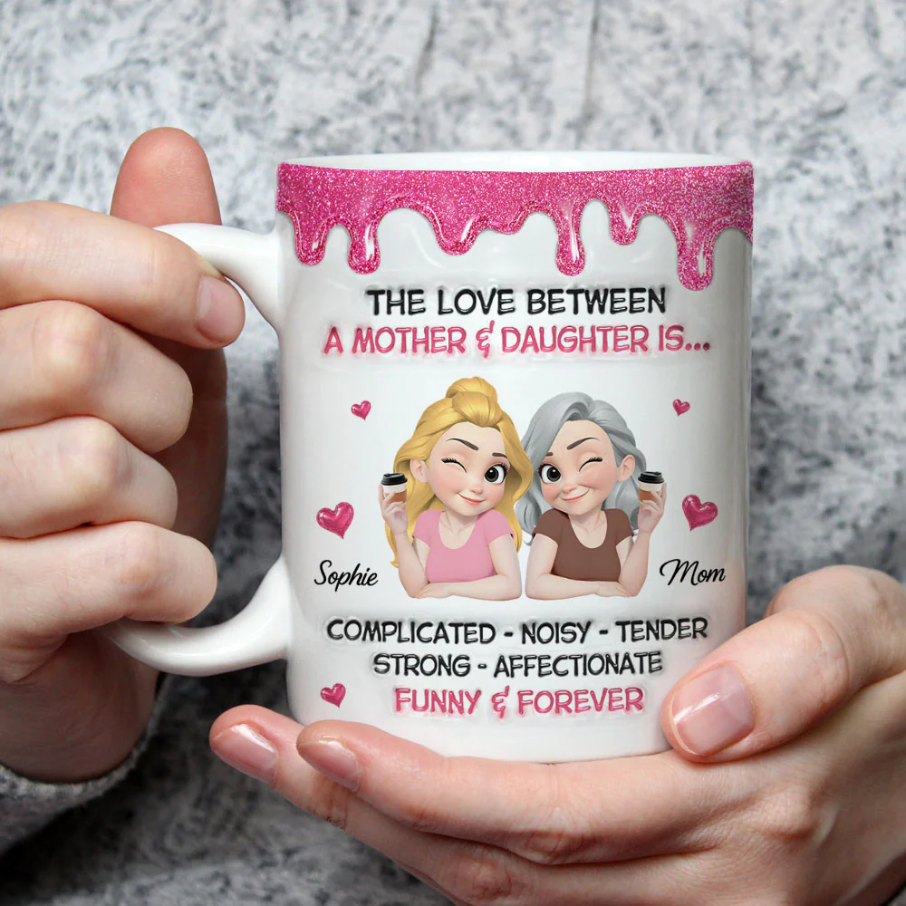 Complicated Noisy Tender - Personalized Custom 3D Inflated Effect Mug - Image 3