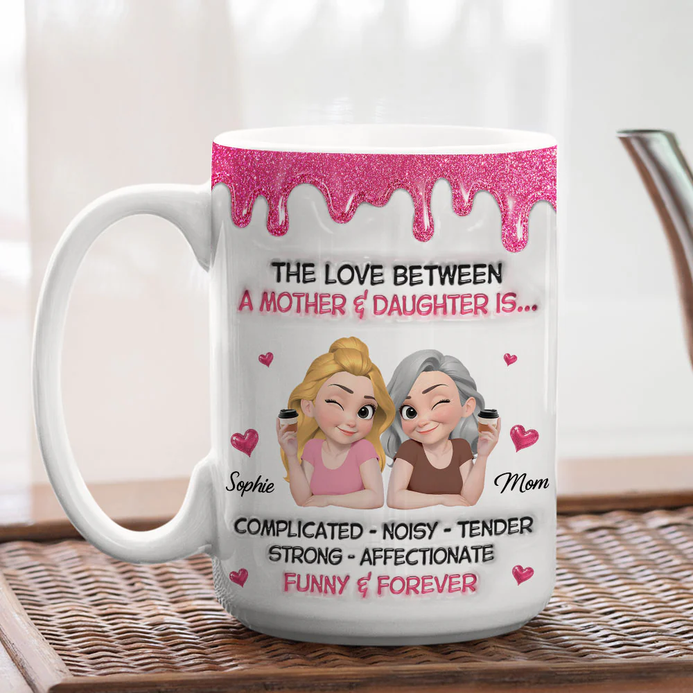Complicated Noisy Tender - Personalized Custom 3D Inflated Effect Mug - Image 5