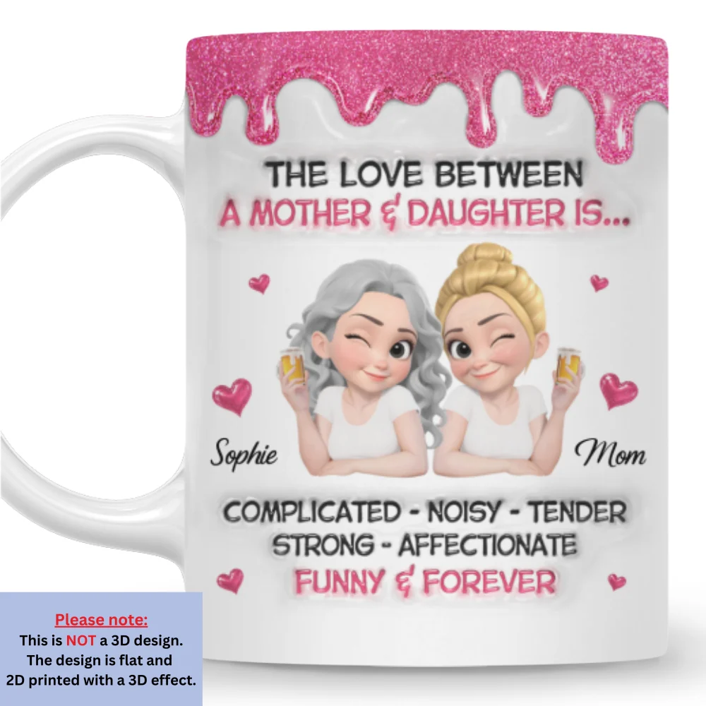 Complicated Noisy Tender - Personalized Custom 3D Inflated Effect Mug - Image 6