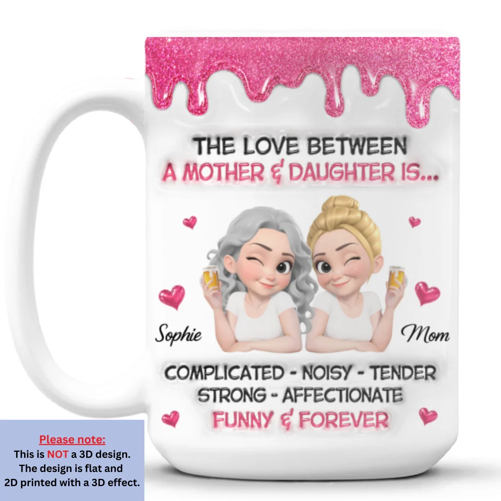 Complicated Noisy Tender - Personalized Custom 3D Inflated Effect Mug - Image 7