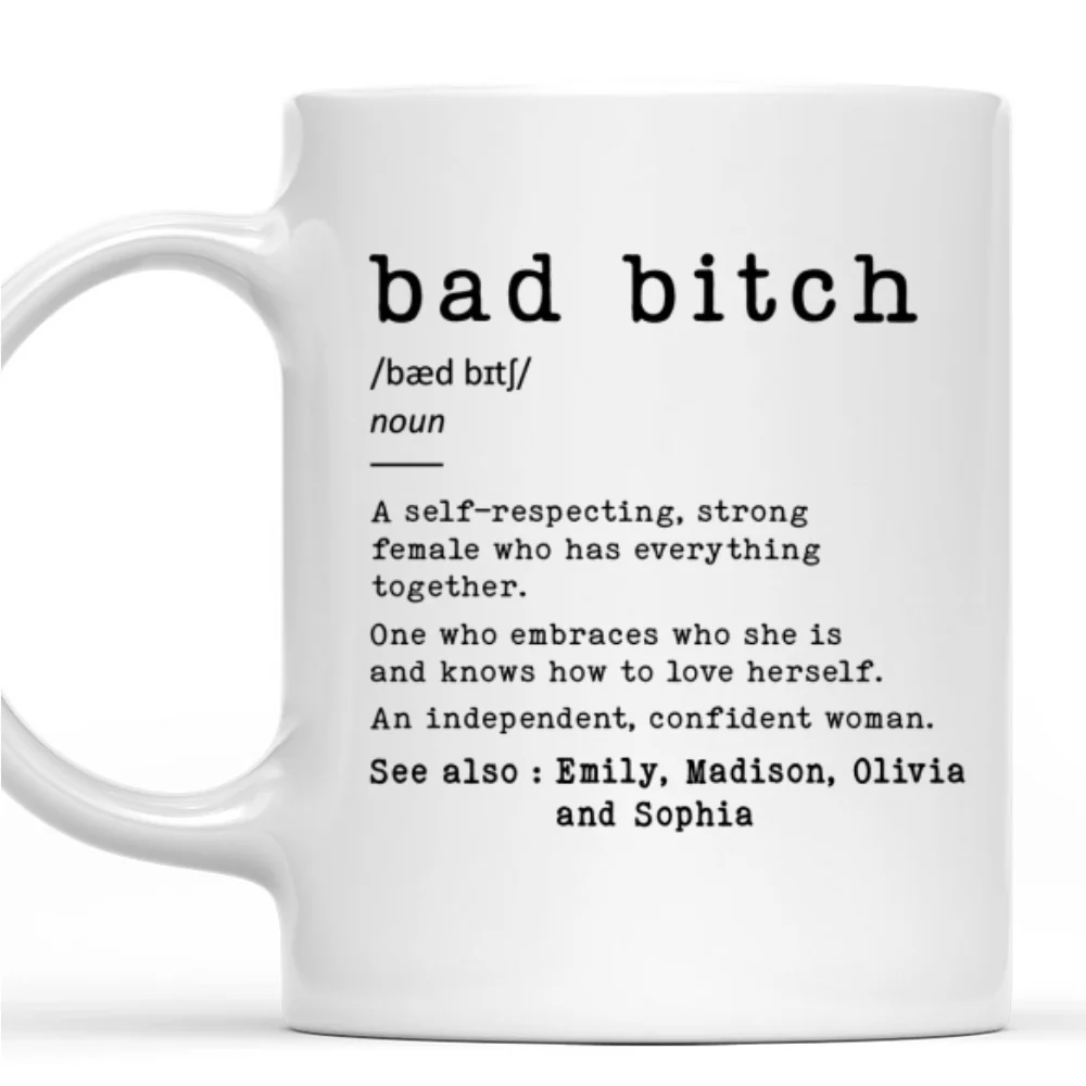 Confident Queen - Personalized Custom Coffee Mug - Image 8