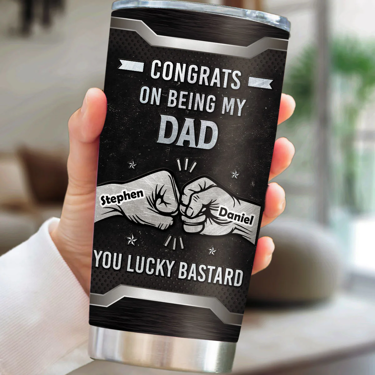 Congrats - Personalized Custom Tumbler - Image 6