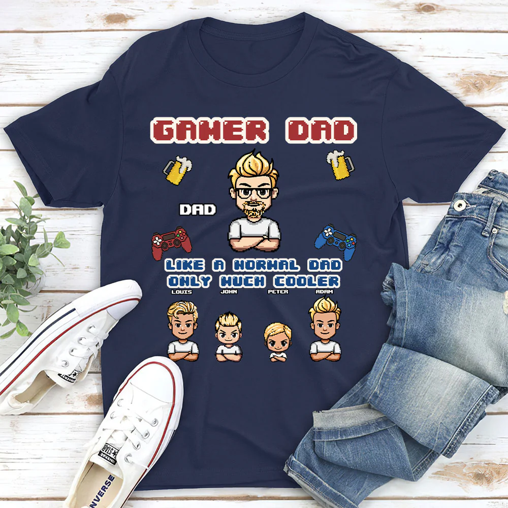 Controller King - Personalized Custom Shirt - Image 3