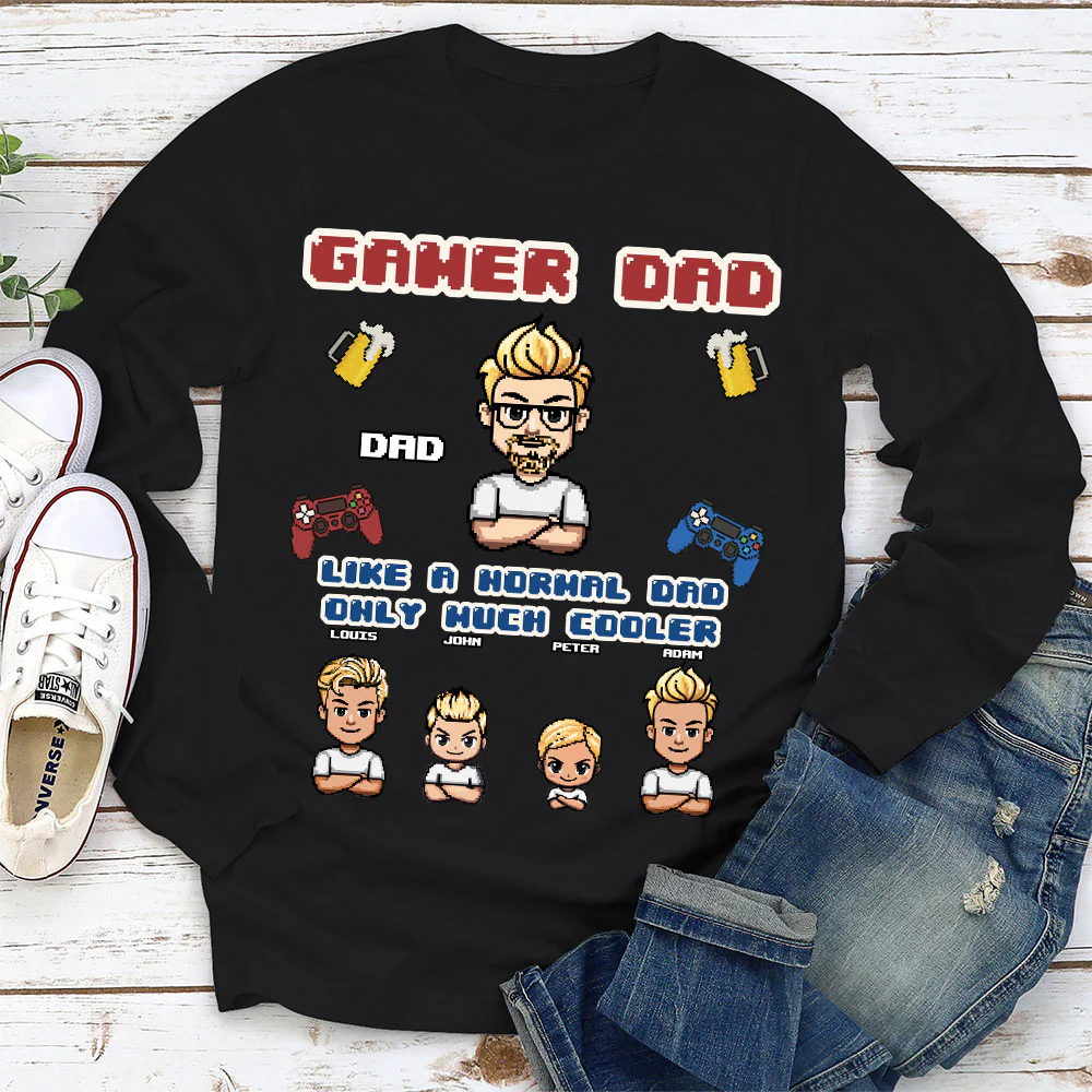 Controller King - Personalized Custom Shirt - Image 4