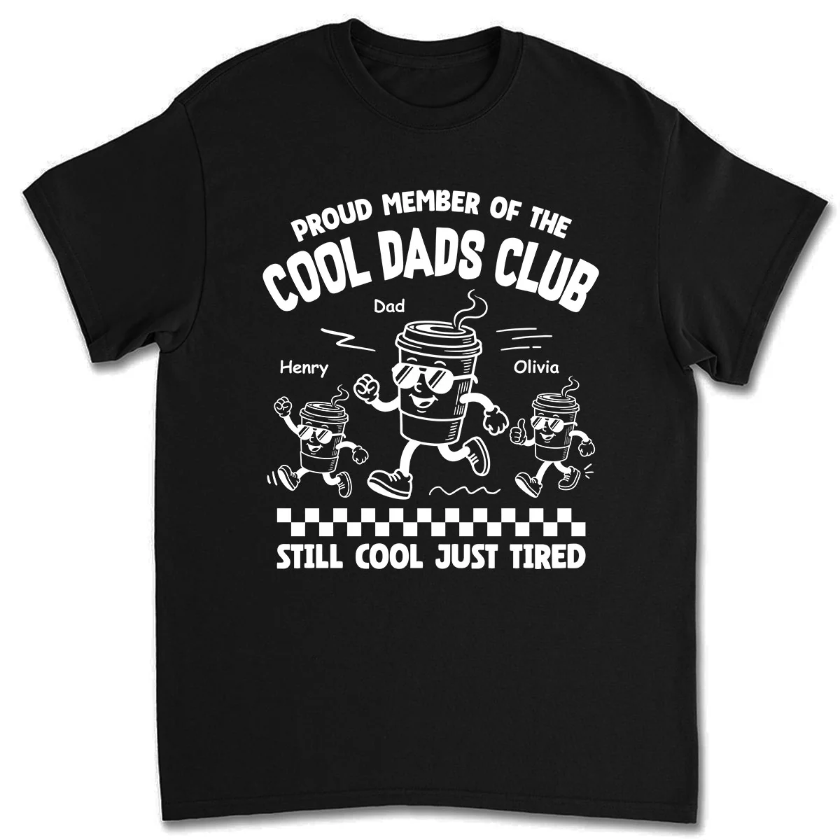 Cool Dad Club - Personalized Custom Shirt