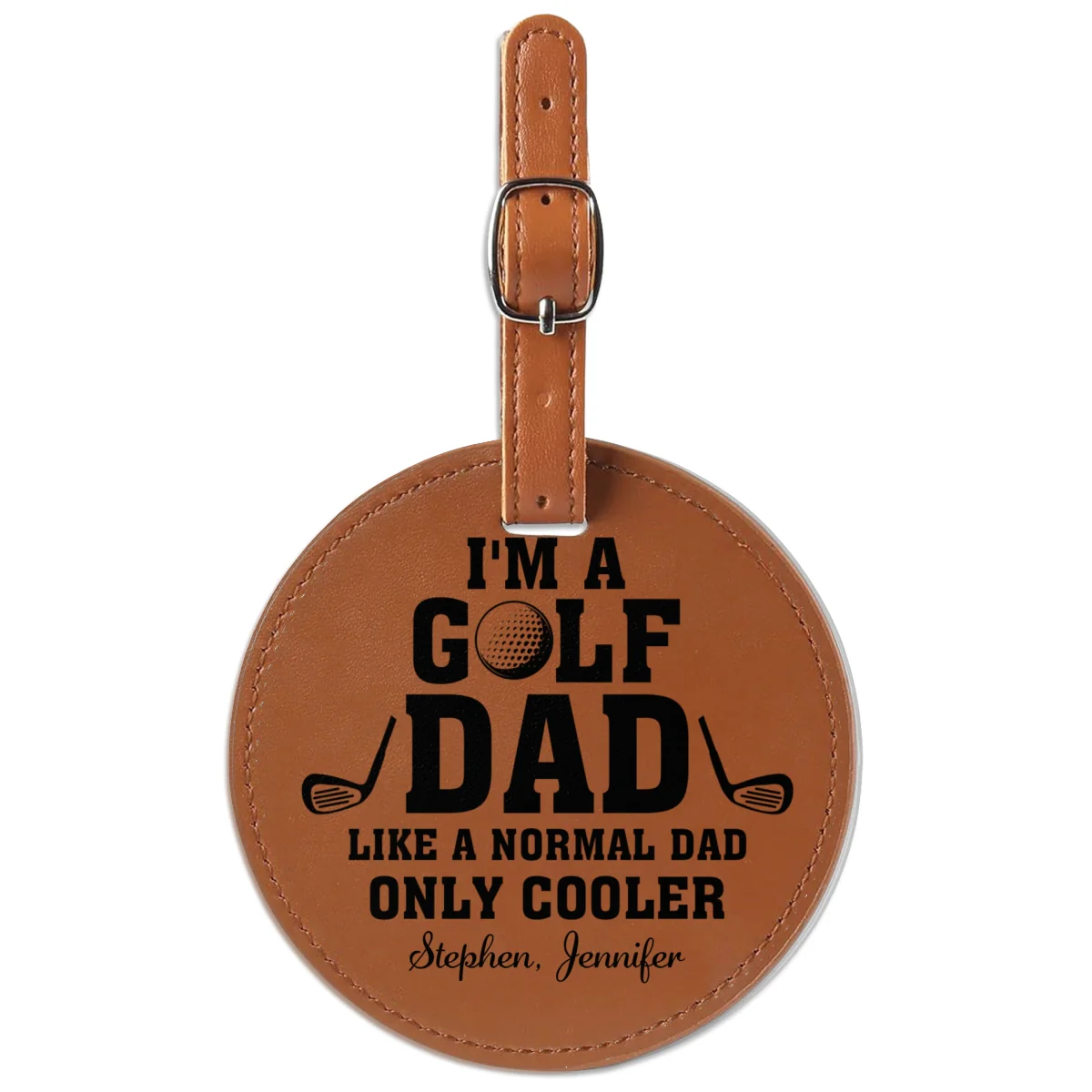 Cool Golf Dad - Personalized Custom Golf Tee Bag - Image 9