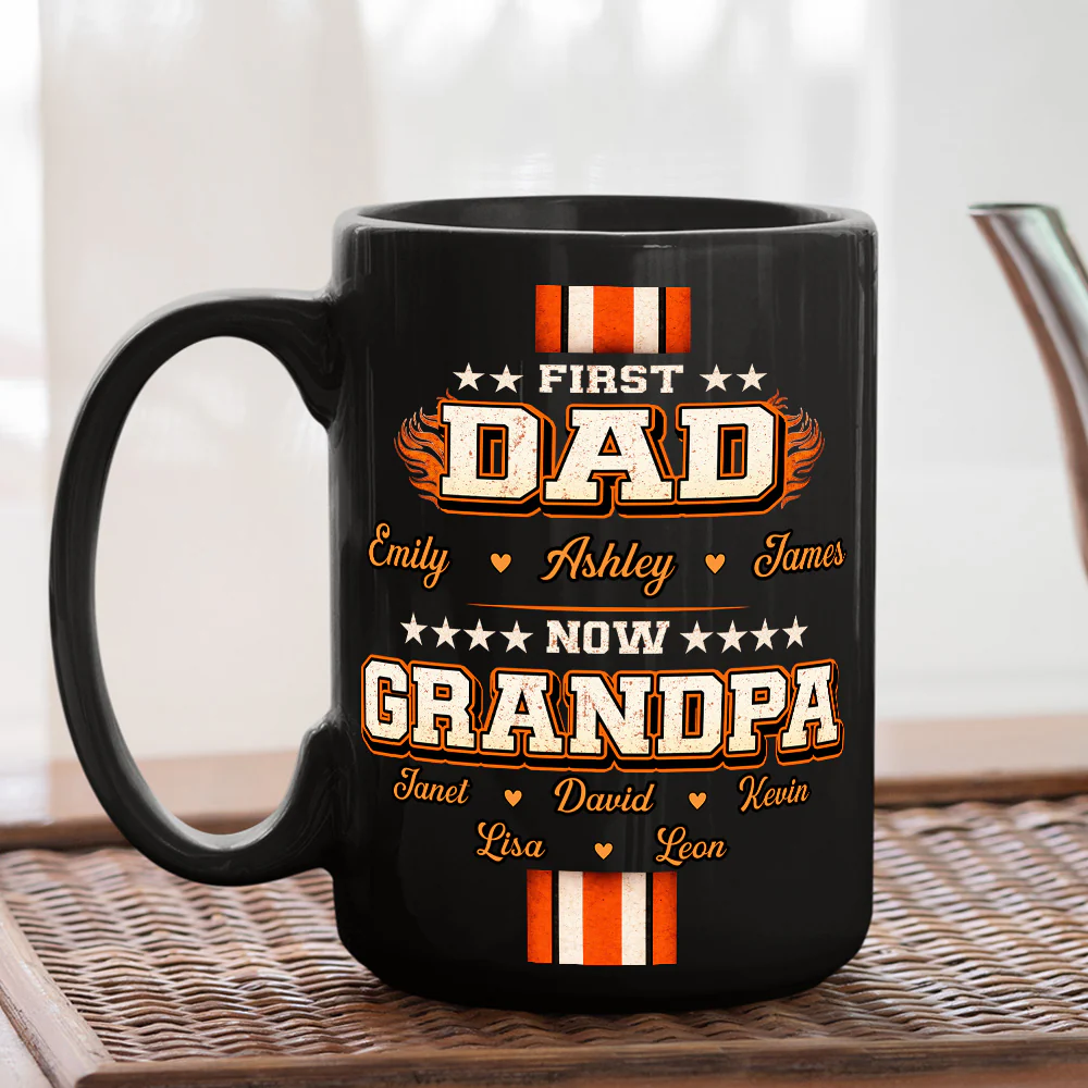Cool Papa - Personalized Custom Coffee Mug - Image 4
