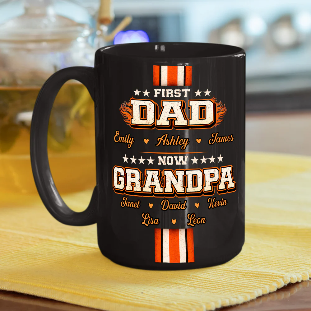 Cool Papa - Personalized Custom Coffee Mug - Image 5