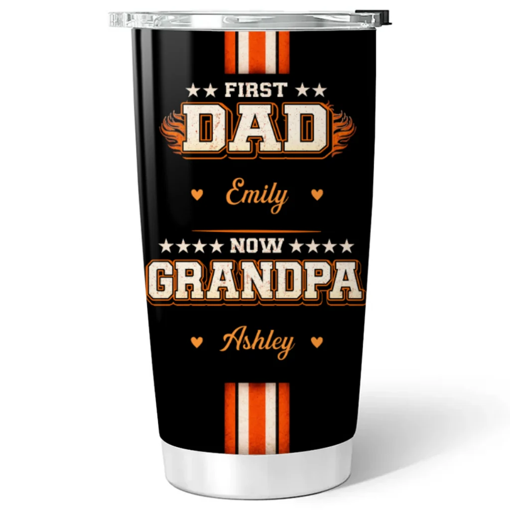 Cool Papa - Personalized Custom Tumbler - Image 6