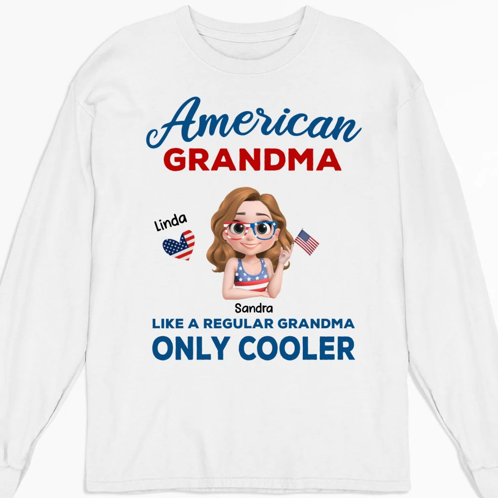 Cooler Grandma - Personalized Custom Shirt - Image 13