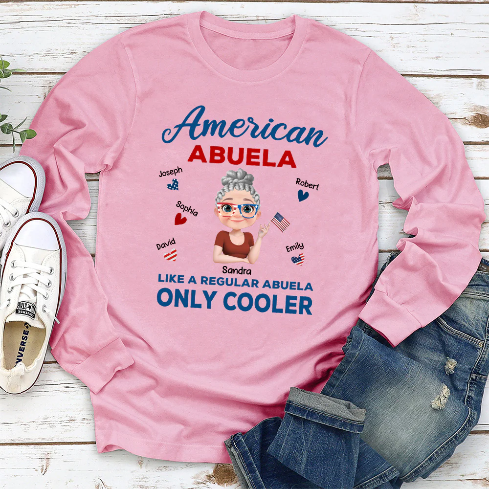 Cooler Grandma - Personalized Custom Shirt - Image 4