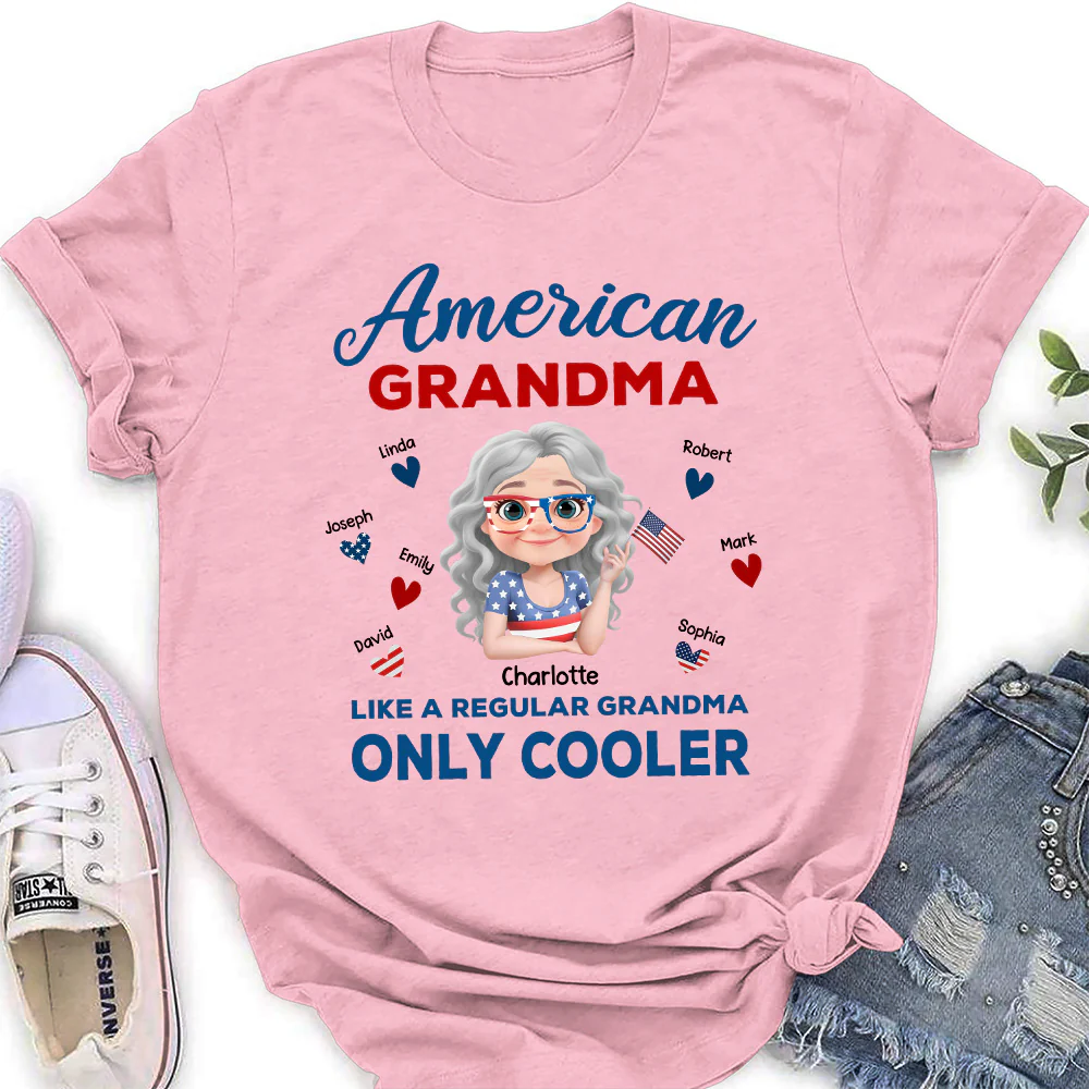 Cooler Grandma - Personalized Custom Shirt - Image 8
