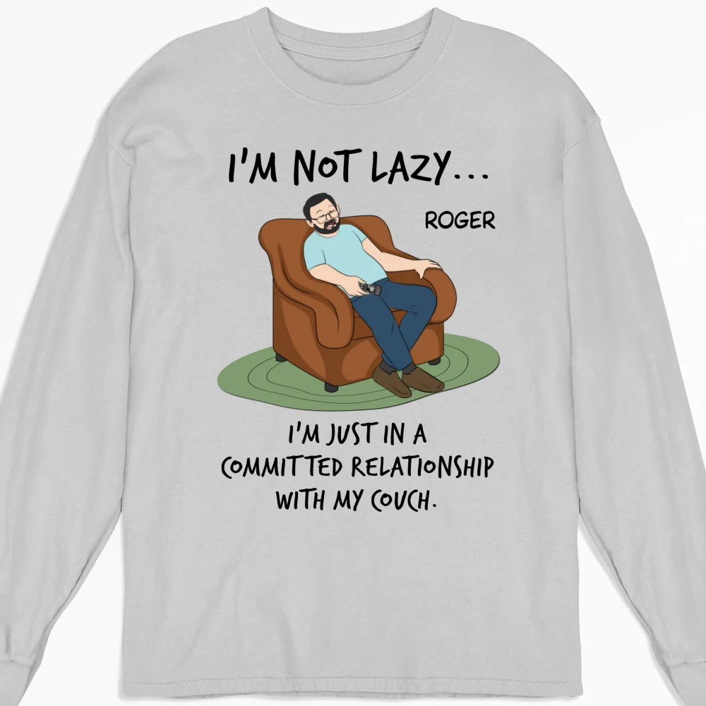 Couch Life Is My Type - Personalized Custom Shirt - Image 11