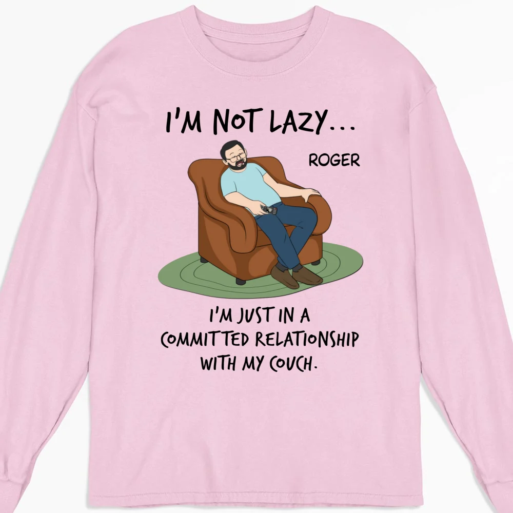 Couch Life Is My Type - Personalized Custom Shirt - Image 12