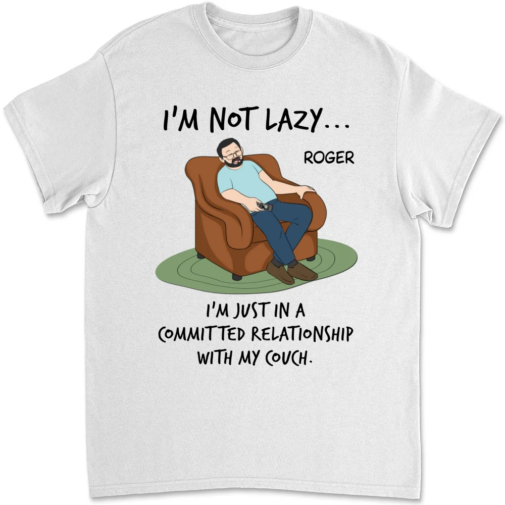 Couch Life Is My Type - Personalized Custom Shirt - Image 6