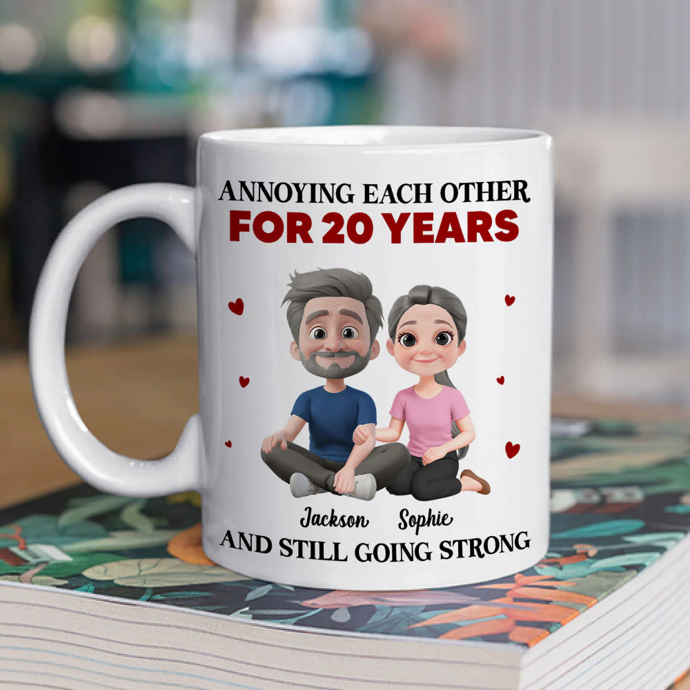 Couple Annoying For Years - Personalized Custom Coffee Mug - Image 2