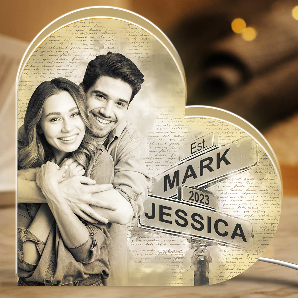 Couple Love - Personalized Custom Light Box - Image 2