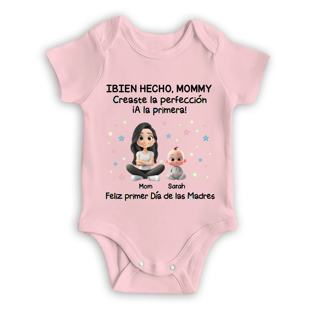 Creaste La Perfección – Body Personalizado Para Bebé - Image 10