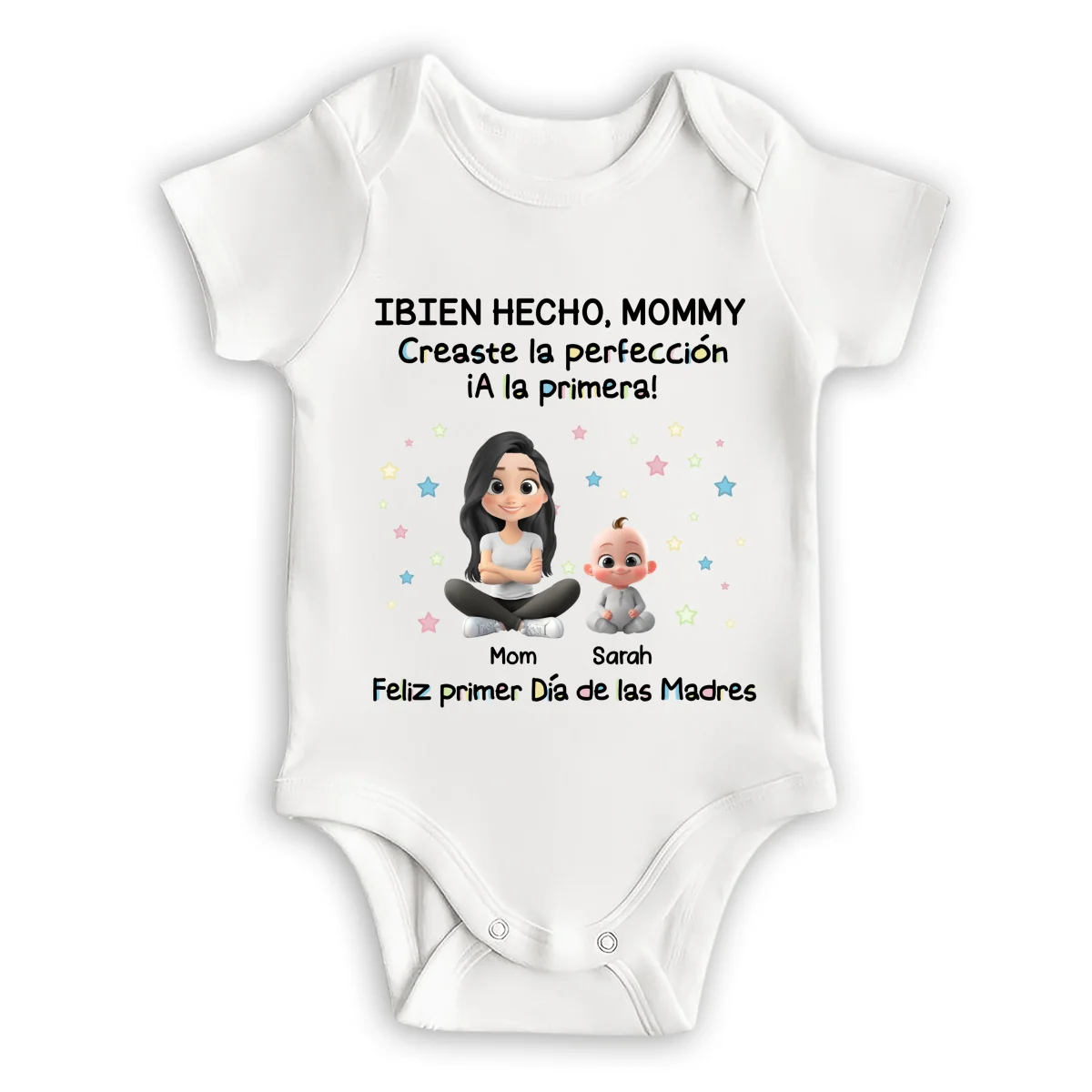 Creaste La Perfección – Body Personalizado Para Bebé - Image 7