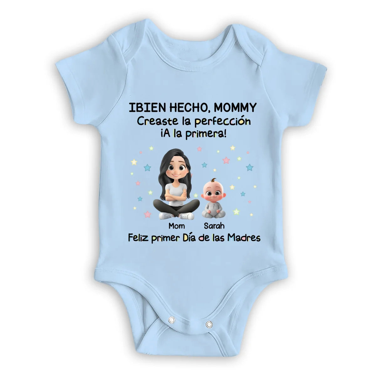 Creaste La Perfección – Body Personalizado Para Bebé - Image 9