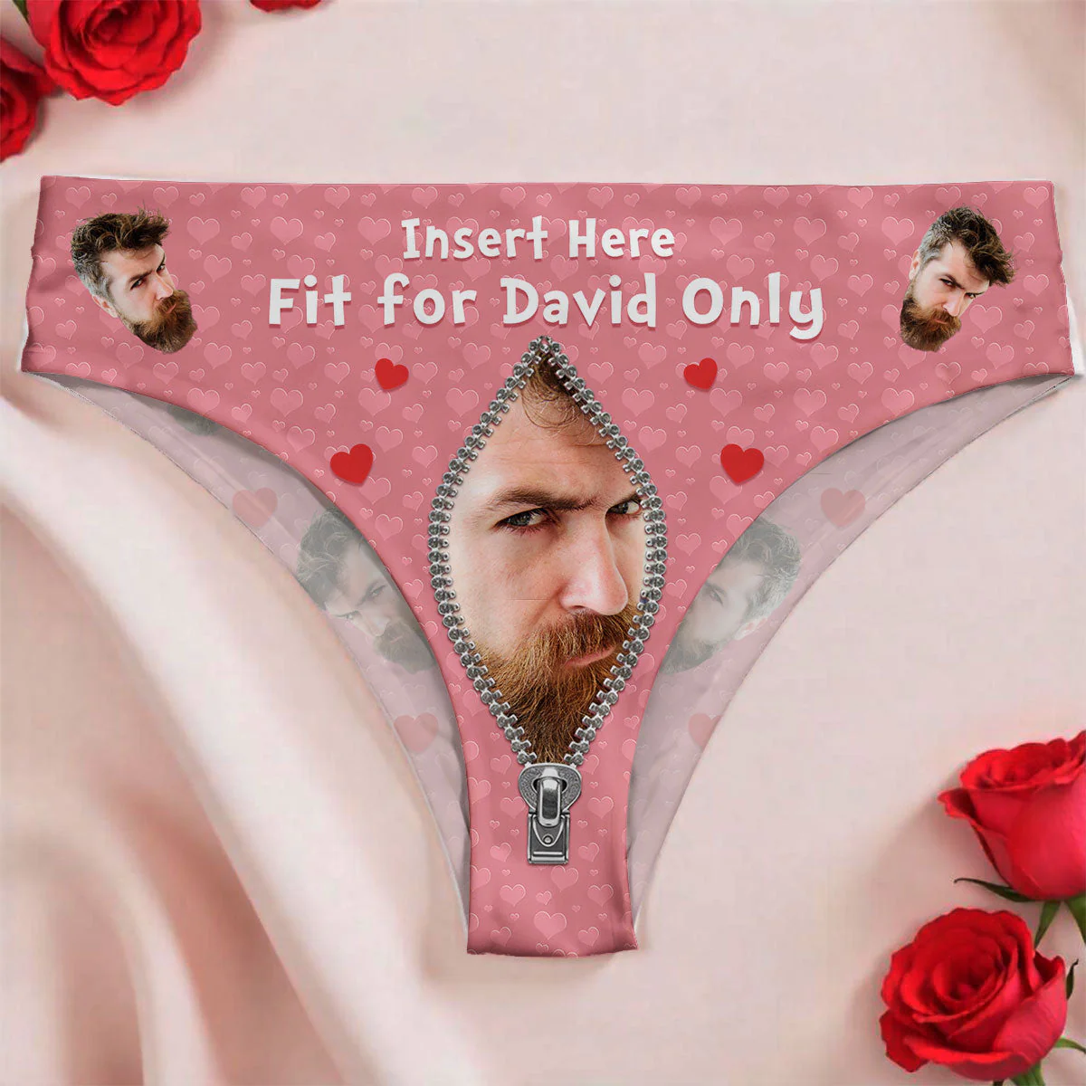 Custom Fit For Only My Husband - Personalized Women Briefs - Image 5