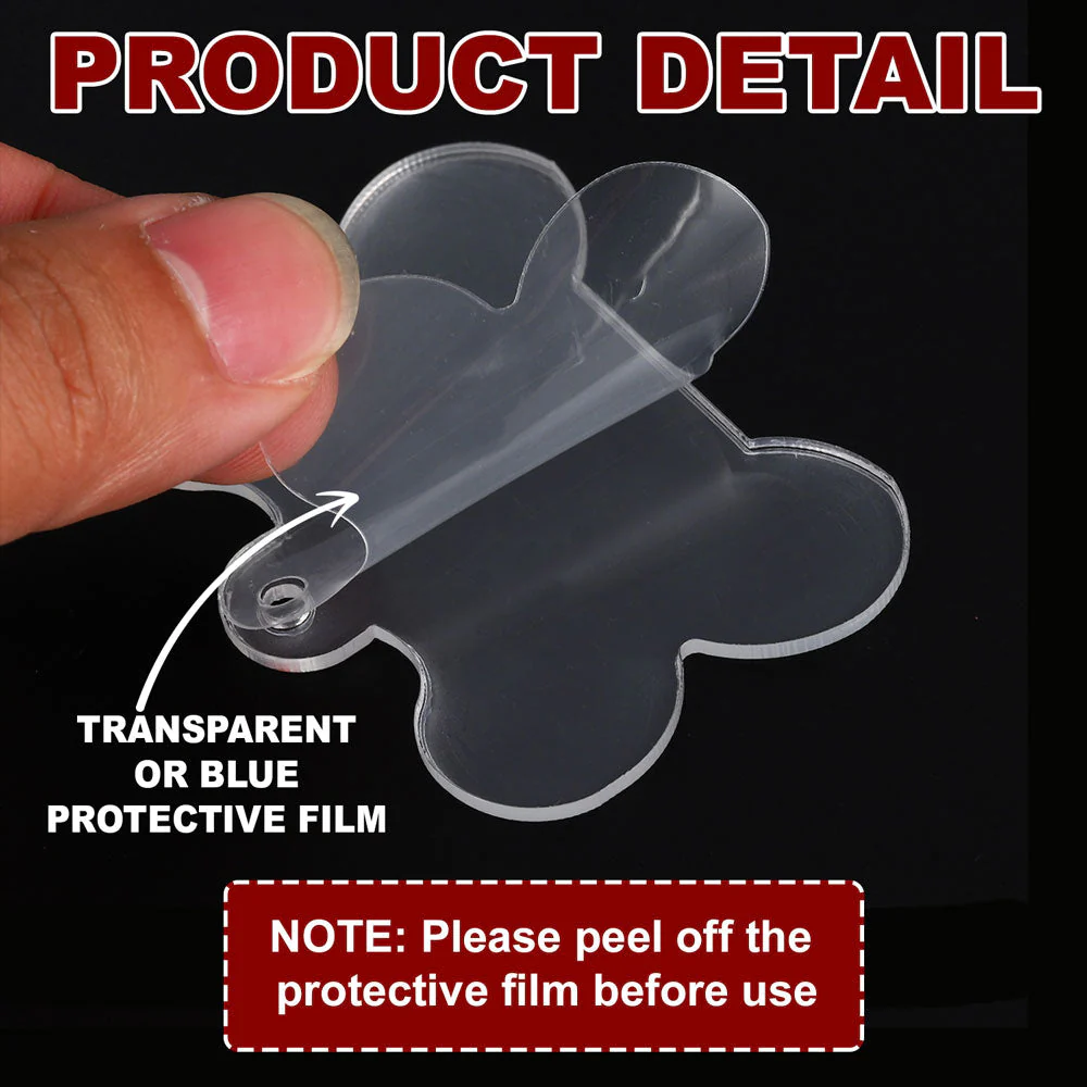 Custom Photo Besties, Siblings - Joy of Christmas 2024 - Personalized Custom Acrylic Ornament - Image 5
