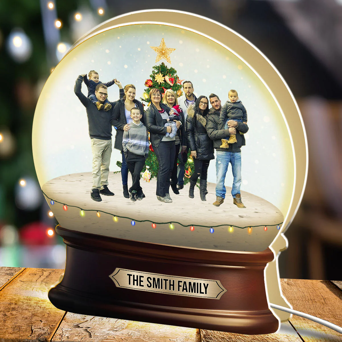 Custom Photo Family - Personalized Custom Light Box - Image 3