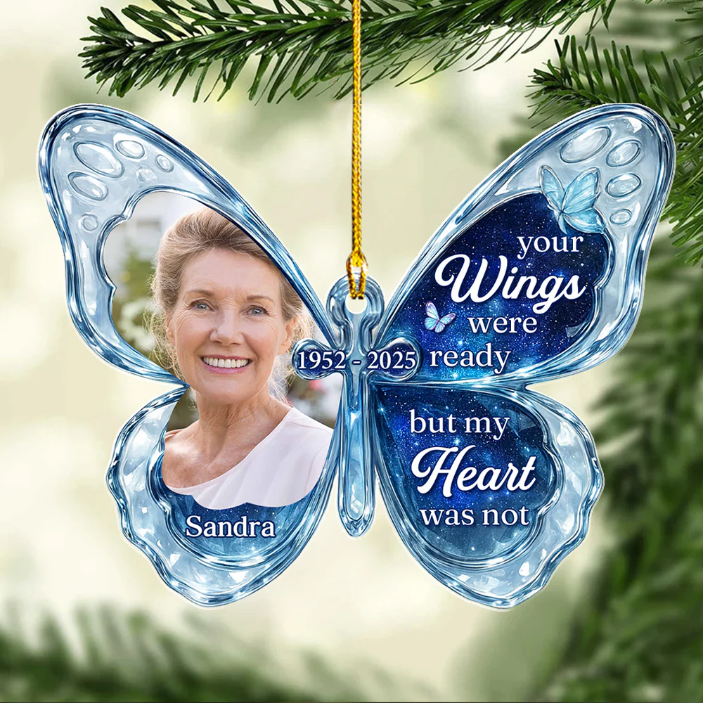 Custom Photo I Am Not Ready - Personalized Custom Acrylic Ornament - Image 5