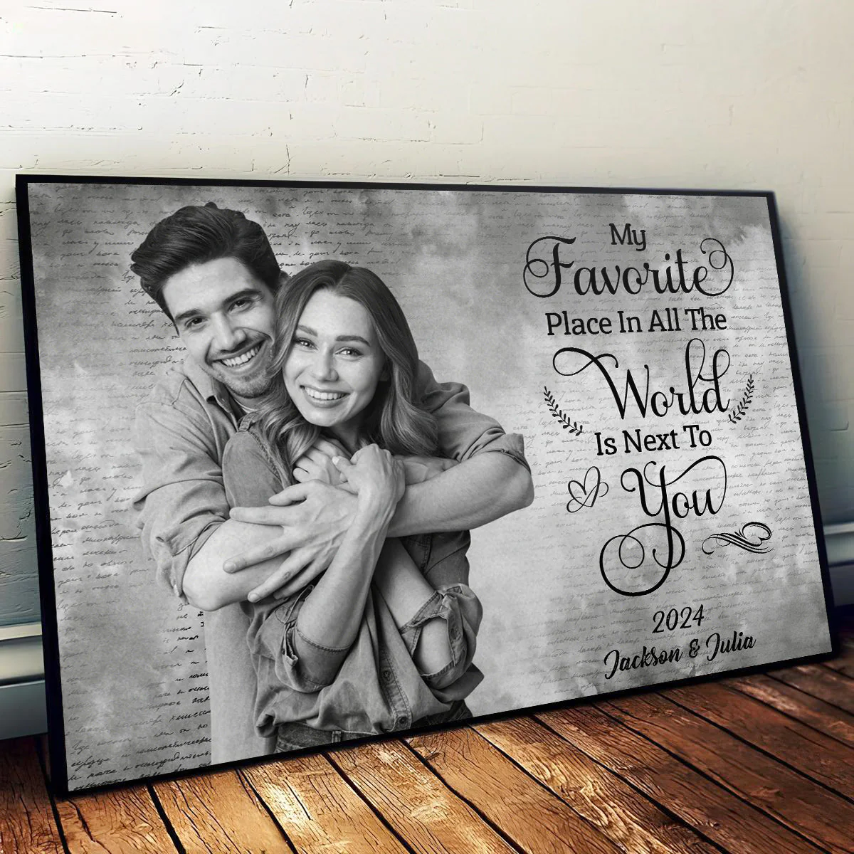 Custom Photo My Favorite Place - Personalized Custom Poster - Image 3