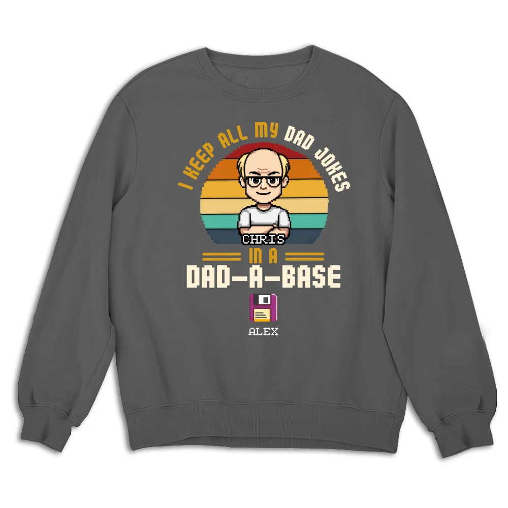 Dad A Base - Personalized Custom Shirt - Image 14