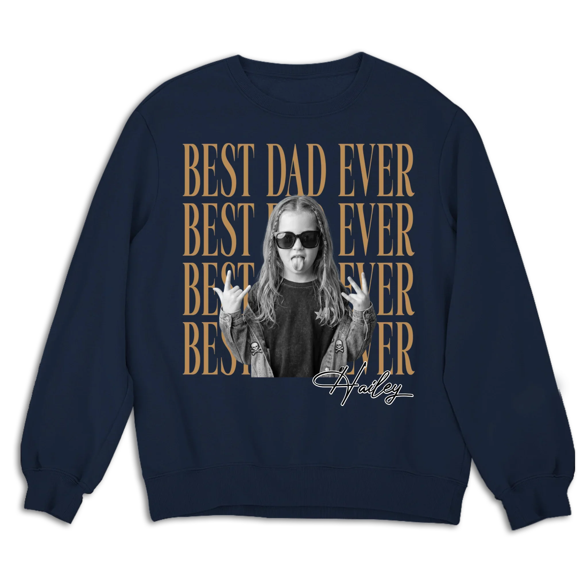 Dad And Kid Minimalist - Personalized Custom Shirt - Image 16