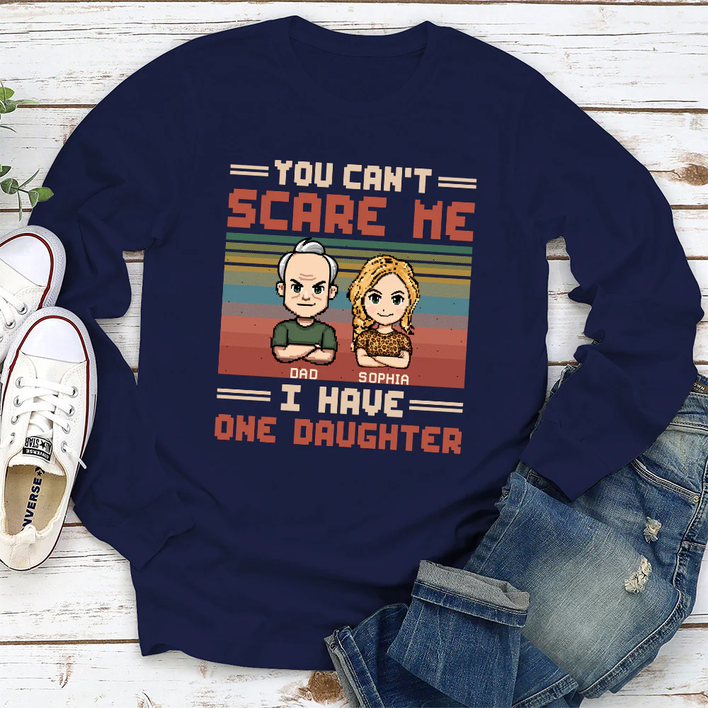 Dad Has A Crazy Daughter - Personalized Custom Shirt - Image 5