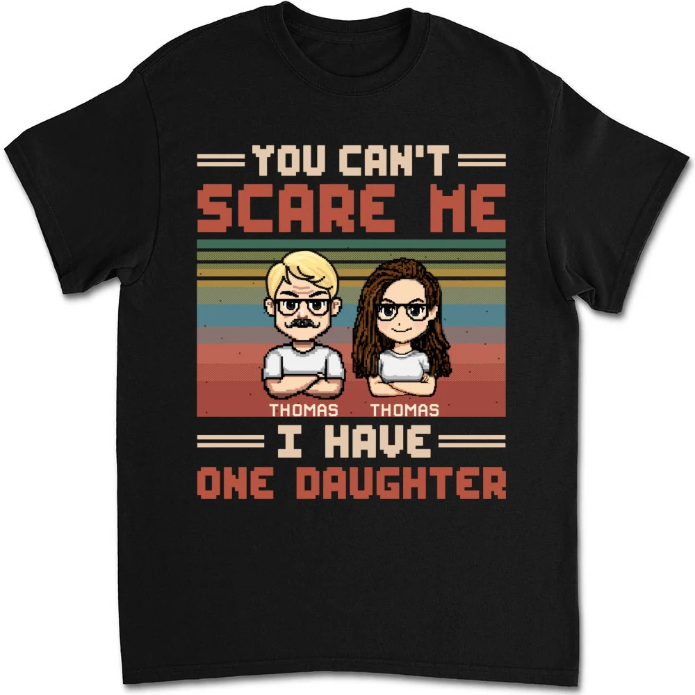 Dad Has A Crazy Daughter - Personalized Custom Shirt - Image 8
