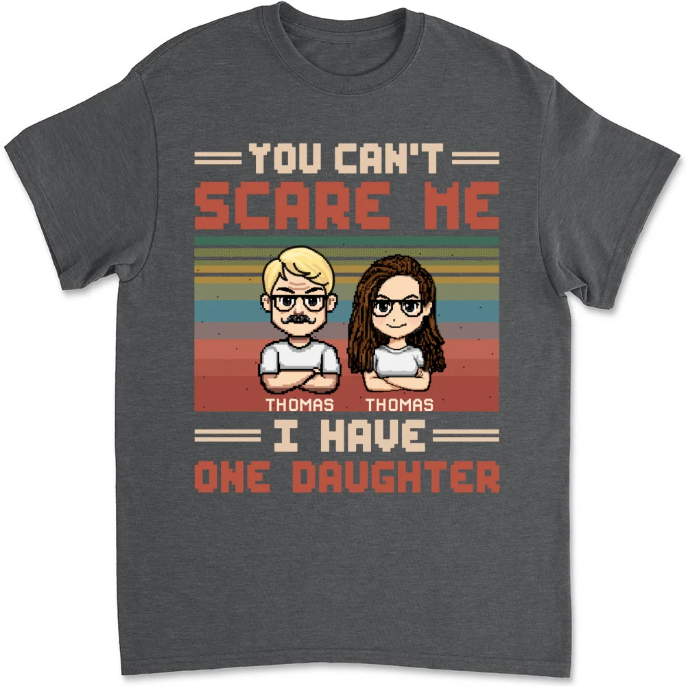 Dad Has A Crazy Daughter - Personalized Custom Shirt - Image 9