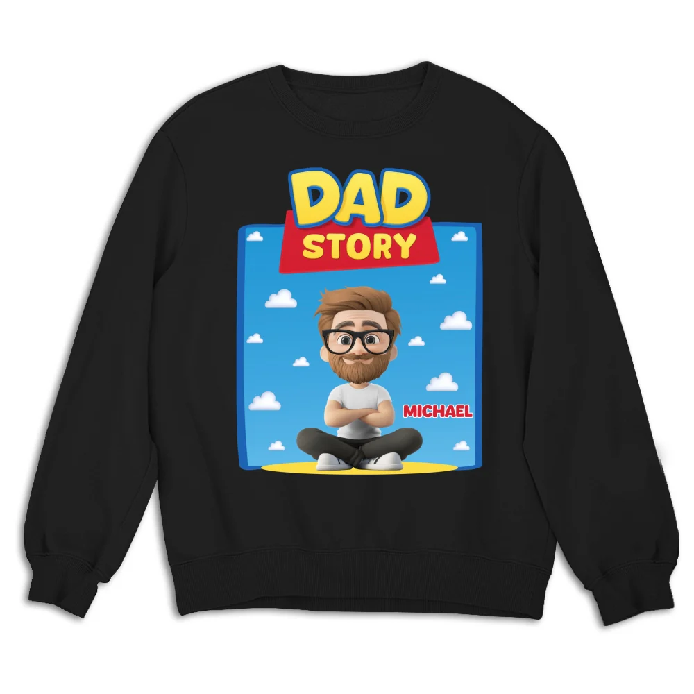 Dad Story - Personalized Custom Shirt - Image 12