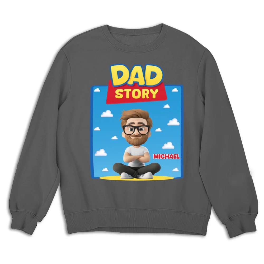 Dad Story - Personalized Custom Shirt - Image 13