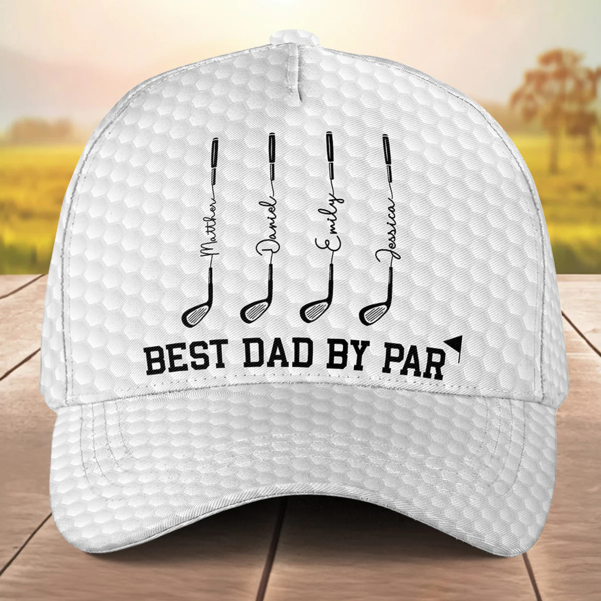 Dad Swings Like Pro - Personalized Classic Cap