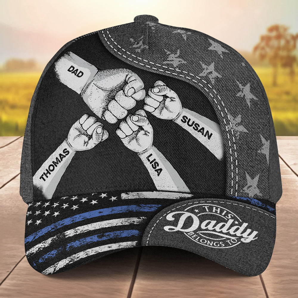 Dad You Are Our Blessing - Personalized Custom Classic Cap - Image 4