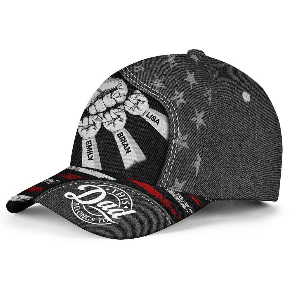 Dad You Are Our Blessing - Personalized Custom Classic Cap - Image 6