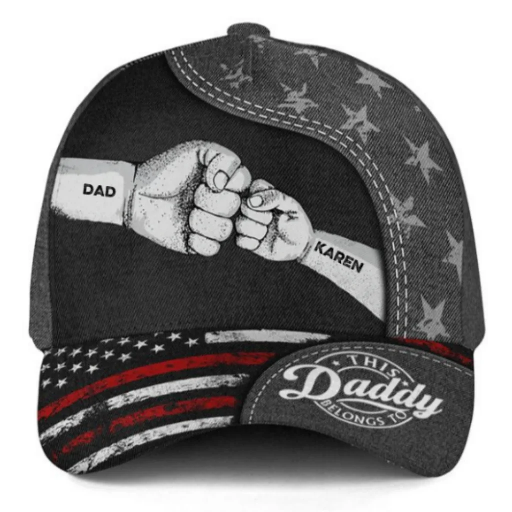 Dad You Are Our Blessing - Personalized Custom Classic Cap - Image 9