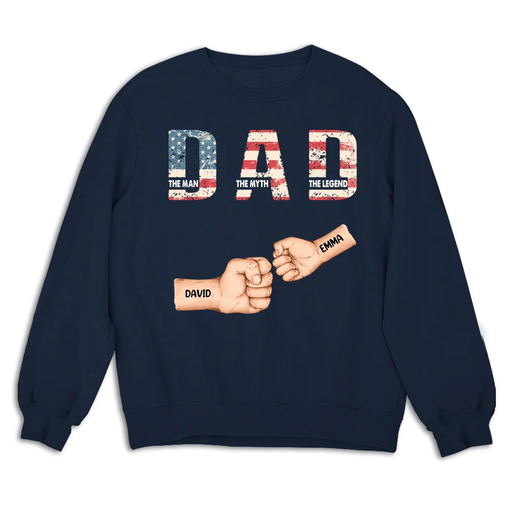 Dad You Are The Legend - Personalized Custom Shirt - Image 15