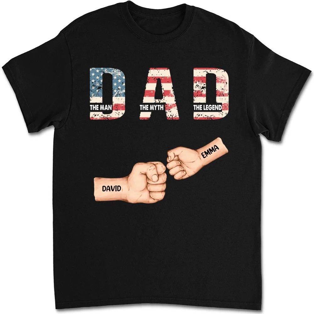 Dad You Are The Legend - Personalized Custom Shirt - Image 6