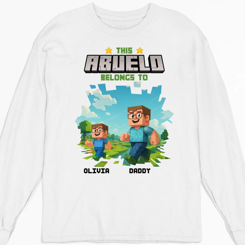Dad We Belong To You - Personalized Custom Shirt - Image 10